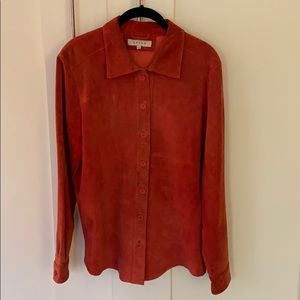 Sorbe suede shirt/jacket - machine washable